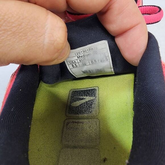 Brooks Women's Size 8.5 Transcend Ultimate Ride Pink Running Shoes HH - Picture 8 of 10